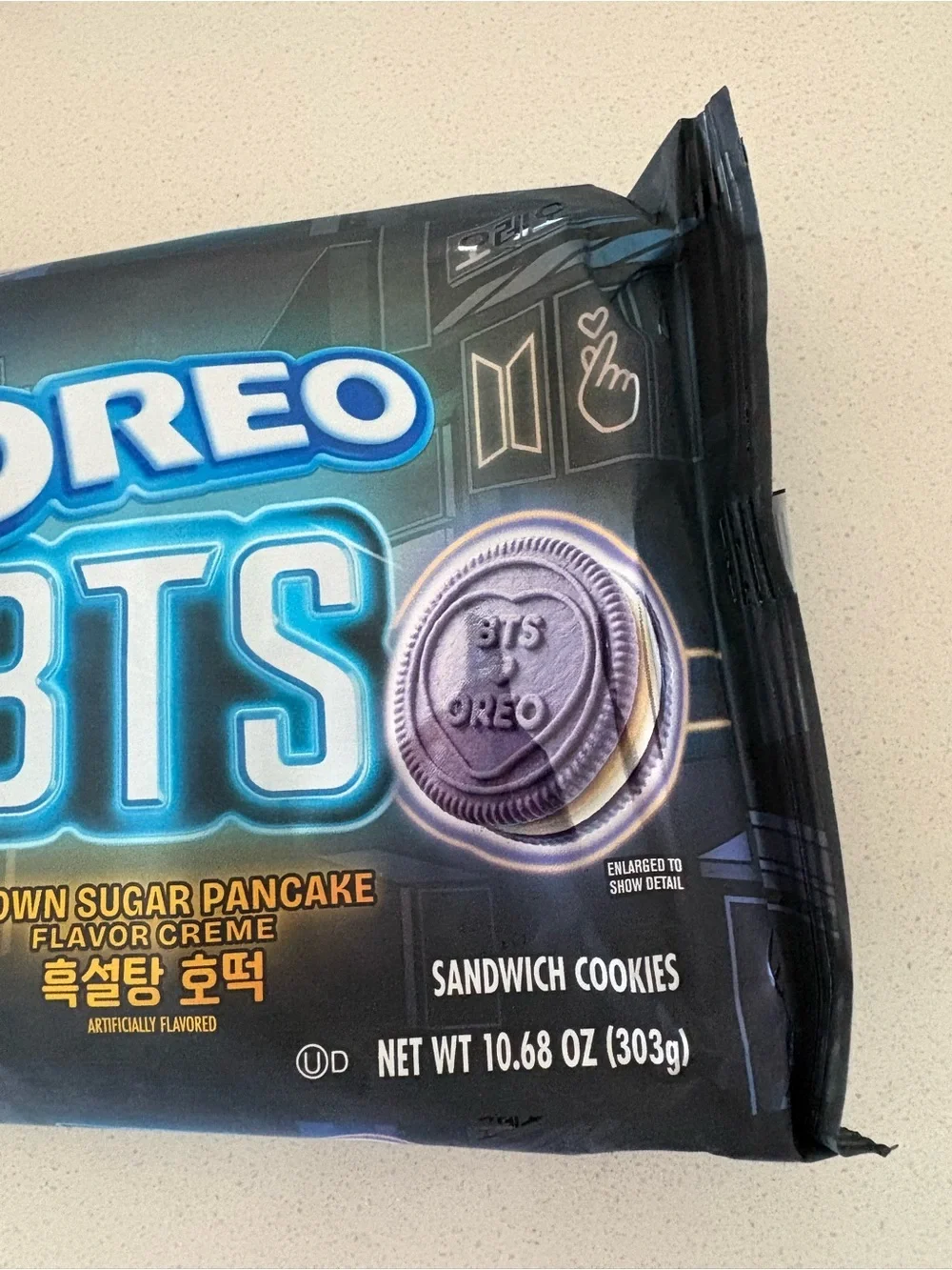 OREO BTS Brown Sugar Pancake Sandwich Cookies
